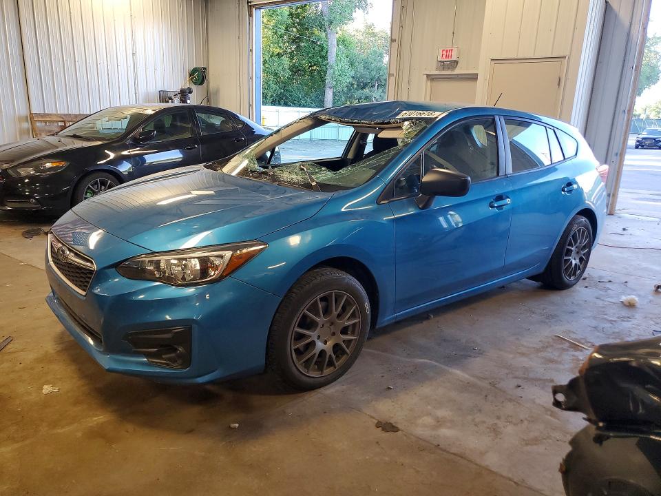 2018 Subaru Impreza VIN 4S3GTAA60J1725379 COPART salvage auction — ROOF, Mn - Cert Of Title-Salvage, sold $325 on 2026-08-25 (photo 1)