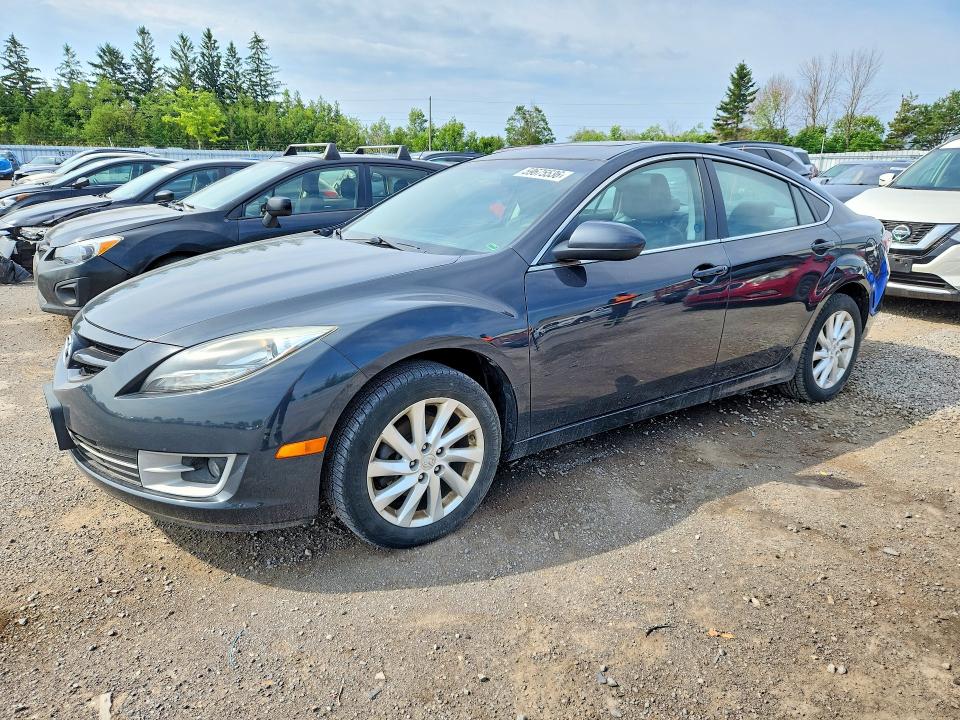 2012 Mazda 6 VIN 1YVHZ8CH8C5M14153 COPART salvage auction — REAR END, ON - PERMIT NO BRAND - UNFIT, sold $375 on 2026-07-23 (photo 1)