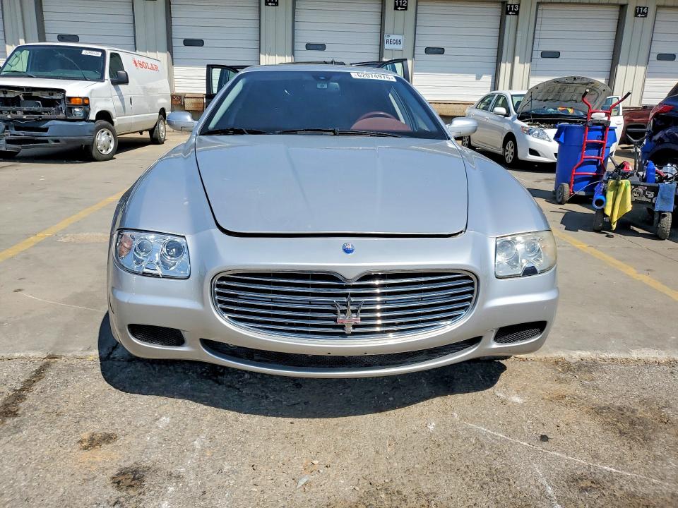 2005 Maserati Quattroporte VIN ZAMCE39A750014721 COPART salvage auction — REAR END, KY - CERTIFICATE OF TITLE, sold $400 on 2026-08-06 (photo 5)