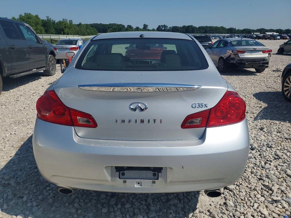 2007 Infiniti G VIN JNKBV61F27M814099 COPART salvage auction — FRONT END, Mi - Certificate Of Title, sold $3,050 on 2026-07-23 (photo 6)