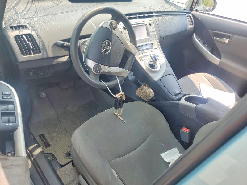 2015 Toyota Prius VIN JTDKN3DU7F1942848 COPART salvage auction — FRONT END, Wv - Salvage Certificate, sold $175 on 2026-07-23 (photo 8)