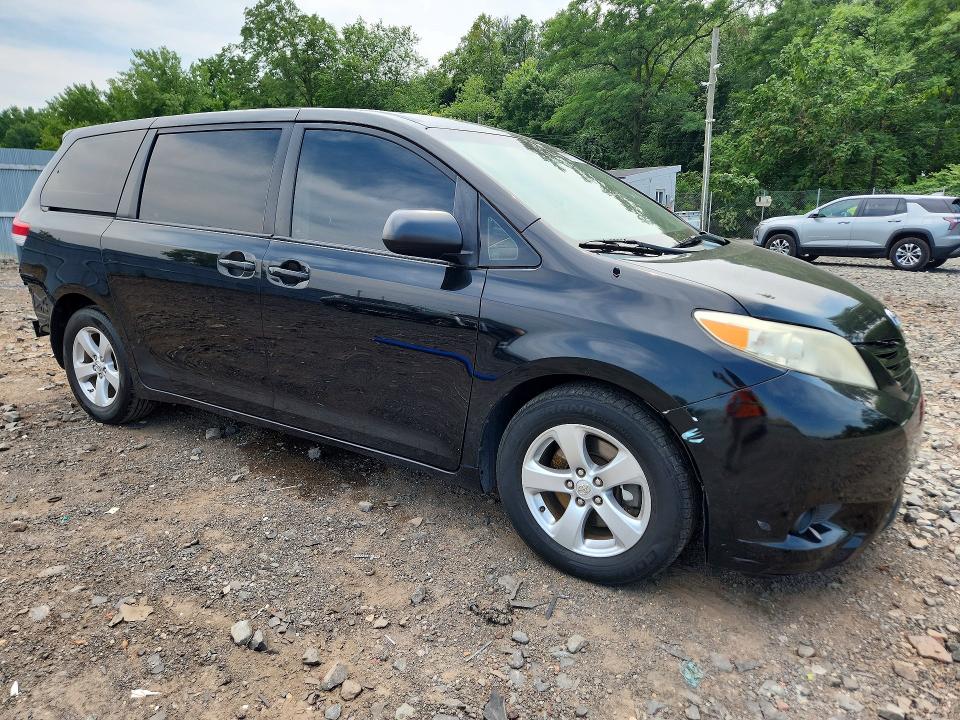 2014 Toyota Sienna VIN 5TDZK3DC2ES440992 COPART salvage auction — REAR END, Ny - Mv-907A Salvage Certificate, sold $500 on 2026-07-28 (photo 4)