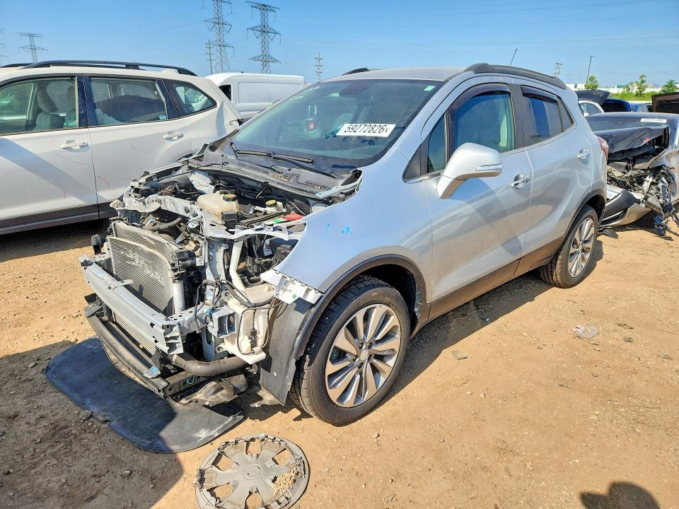 2019 Buick Encore VIN KL4CJESB5KB834823 COPART salvage auction — FRONT END, Il - Salvage Certificate, sold $425 on 2026-07-28 (photo 1)