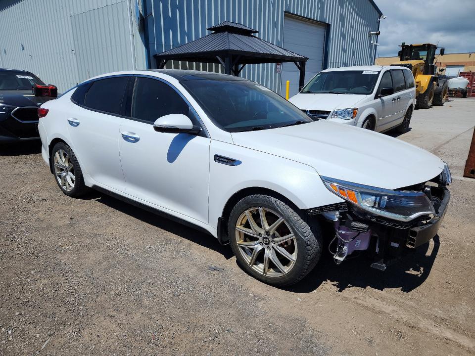 2016 Kia Optima VIN 5XXGV4L24GG019101 COPART salvage auction — FRONT END, ON - PERMIT SALVAGE, sold $1,600 on 2026-07-21 (photo 4)
