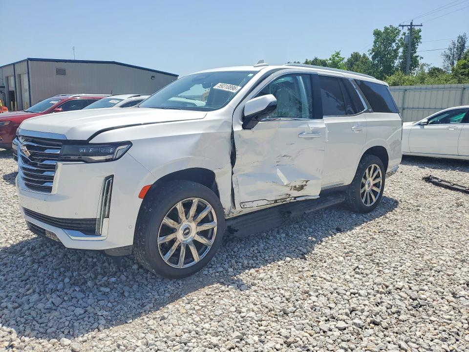 2024 Cadillac Escalade VIN 1GYS4DKL6RR282708 COPART salvage auction — SIDE, Mi - Cert Of Title-Salvage Vehicle, sold $18,300 on 2026-07-30 (photo 1)