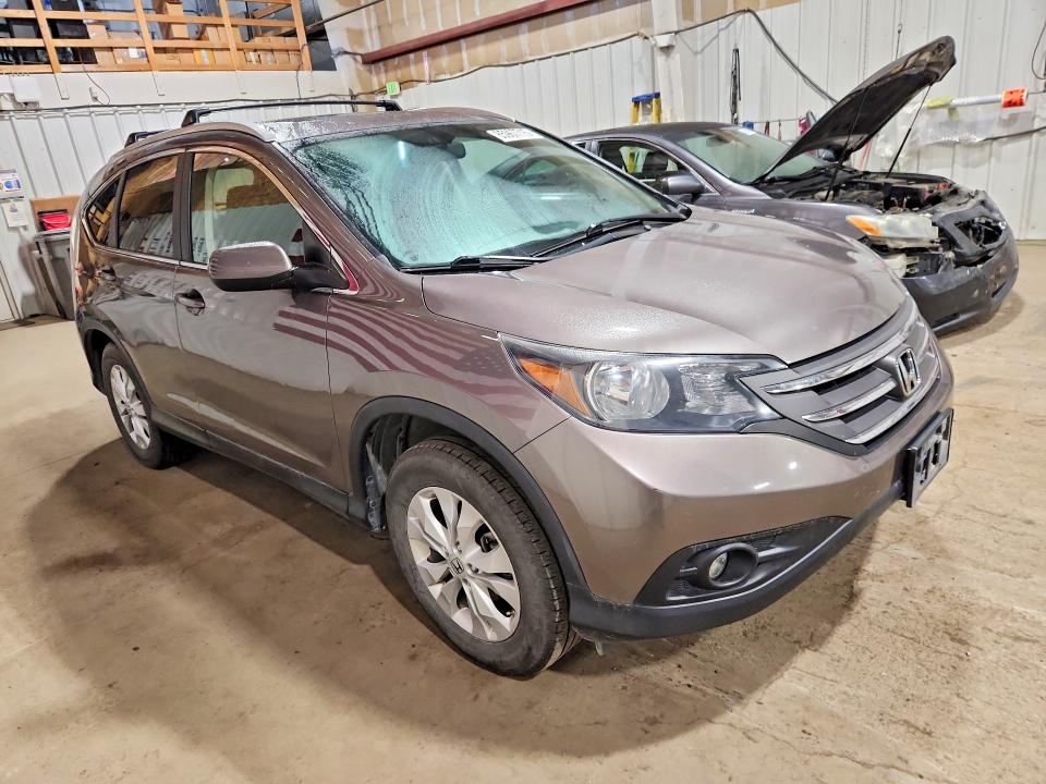 2012 Honda Cr-v VIN 5J6RM4H75CL055514 COPART salvage auction — REAR END, Ak - Bill Of Sale- Salvage, sold $625 on 2026-07-21 (photo 4)