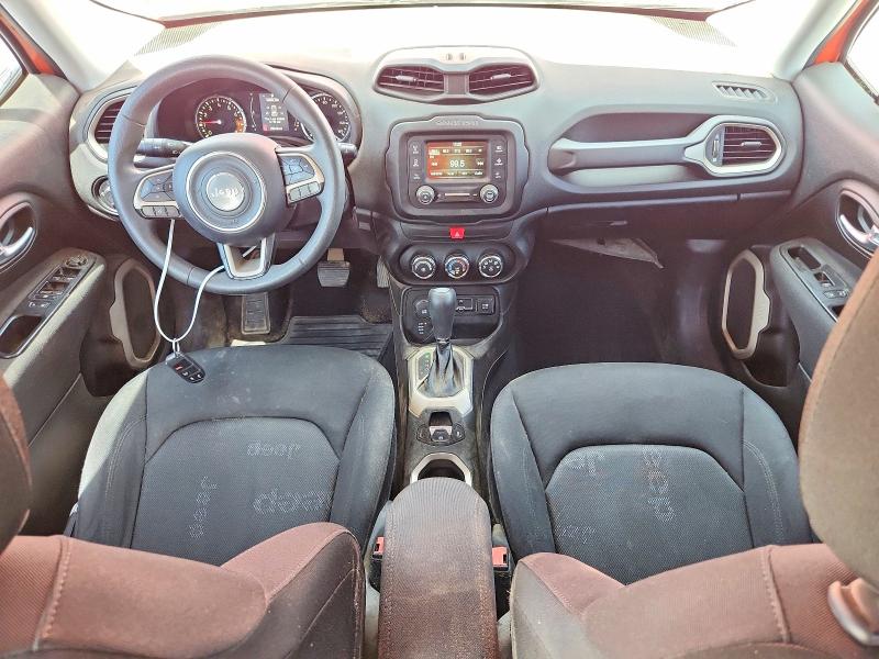 2016 Jeep Renegade VIN ZACCJBAT3GPC77616 COPART salvage auction — FRONT END, Ok - Cert Of Title-Salvage, sold $1,300 on 2026-08-14 (photo 8)
