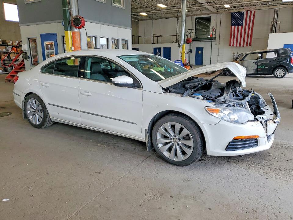 2012 Volkswagen Passat cc VIN WVWMP7AN1CE538696 COPART salvage auction — FRONT END, Mn - Parts Vehicle Bill Of Sale, sold $575 on 2026-08-11 (photo 4)