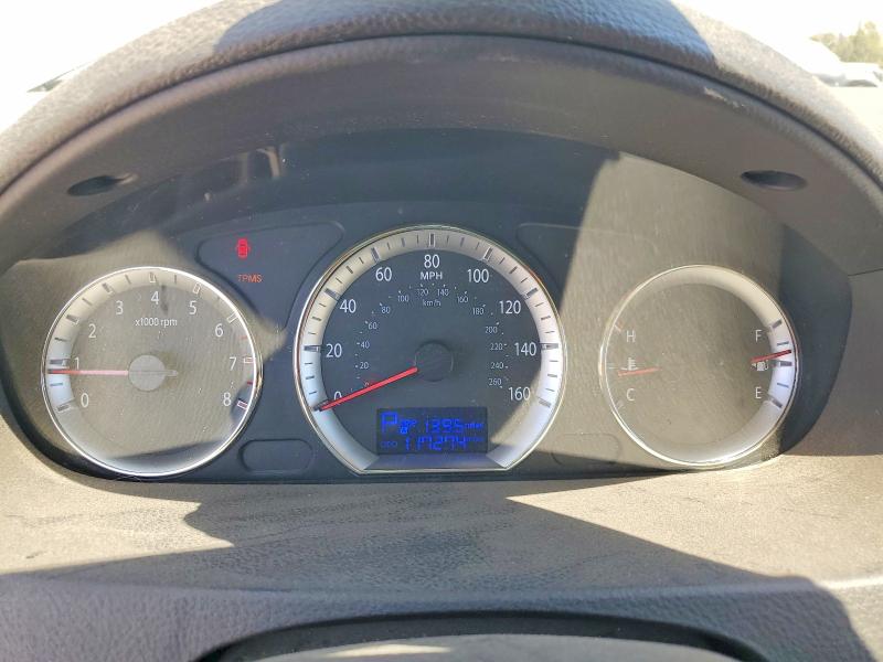 2009 Hyundai Sonata VIN 5NPET46C79H411806 COPART salvage auction — MECHANICAL, Mt - Dis/Dlr/Exp Only Clean Title, sold $325 on 2026-07-29 (photo 9)