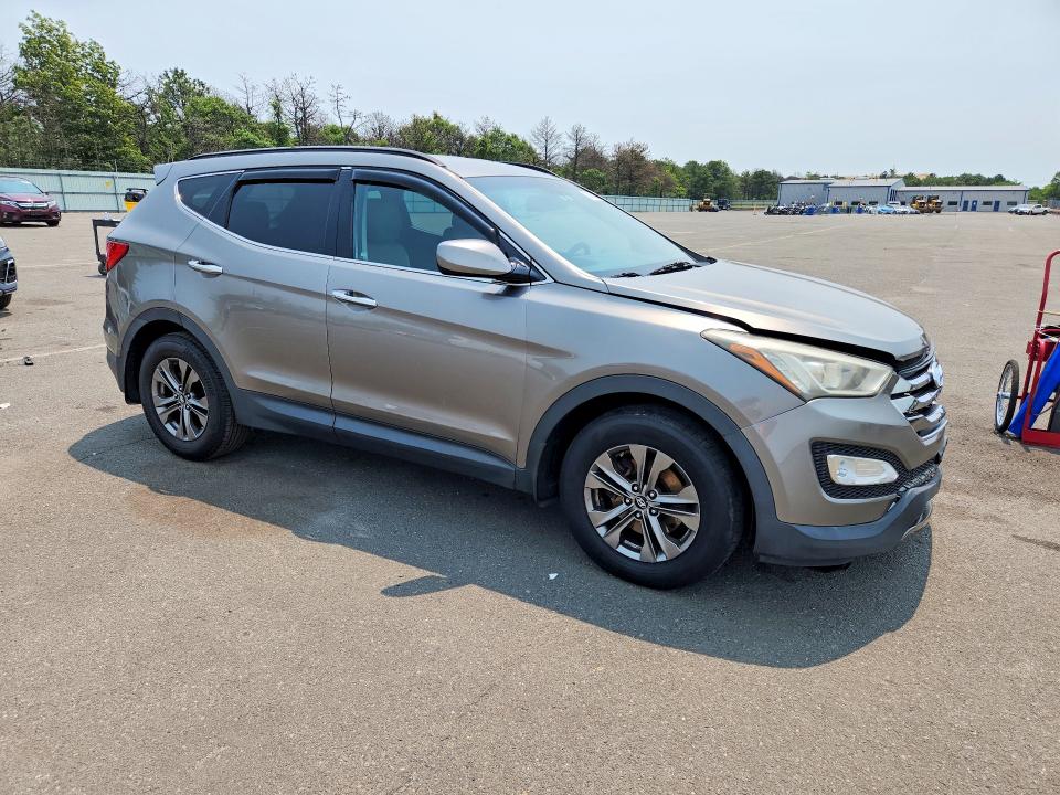 2013 Hyundai Santa fe VIN 5XYZUDLB4DG087451 COPART salvage auction — FRONT END, Ny - Mv-907A Salvage Certificate, sold $80 on 2026-07-29 (photo 4)