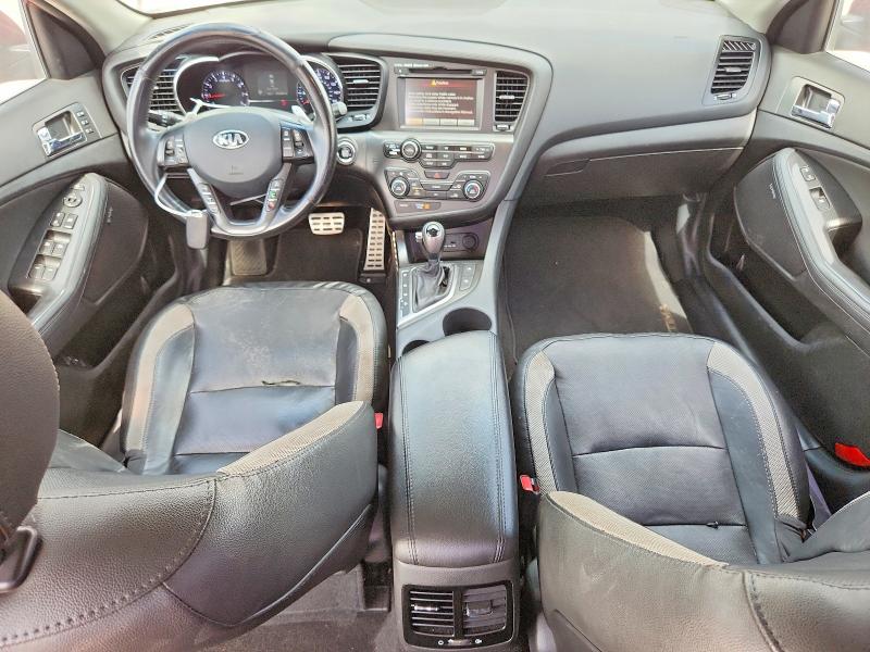 2013 Kia Optima VIN 5XXGR4A6XDG220801 COPART salvage auction — SIDE, Tx - Certificate Of Title, sold $800 on 2026-07-17 (photo 8)