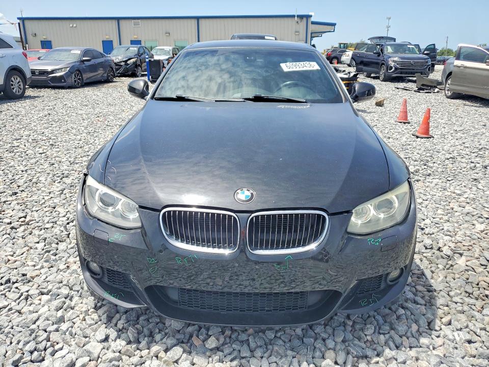 2013 BMW 3er VIN WBADX7C59DE746224 COPART salvage auction — FRONT END, Fl - Cert Of Title Slvg Rebuildable, sold $3,050 on 2026-07-31 (photo 5)