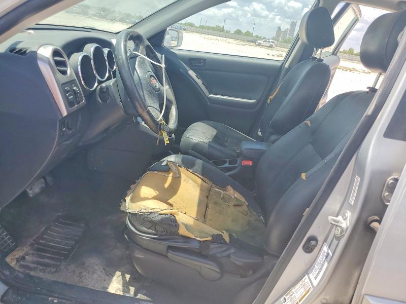 2005 Pontiac Vibe VIN 5Y2SL63865Z430722 COPART salvage auction — ROOF, Tx - Salvage Vehicle Title, sold $850 on 2026-07-16 (photo 7)