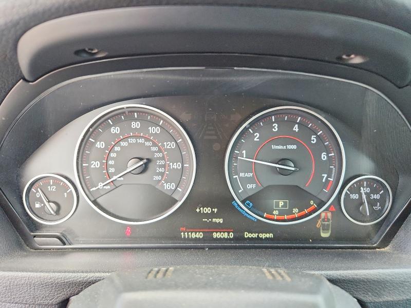 2018 BMW 4er VIN WBA4Z1C57JEC58637 COPART salvage auction — WATER/FLOOD, Tx - Salvage Title-Flood Damage, sold $350 on 2026-07-09 (photo 9)