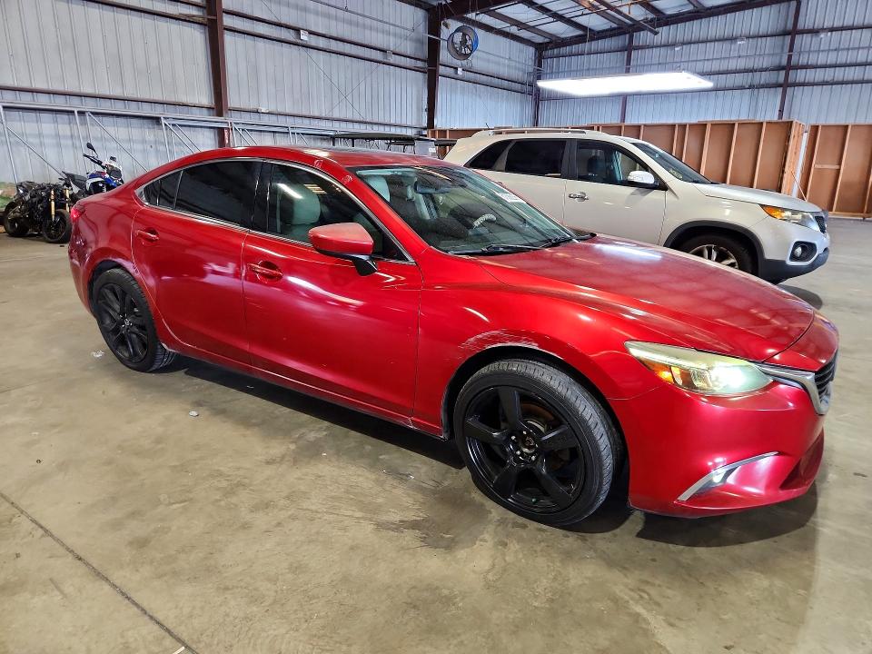2016 Mazda 6 VIN JM1GJ1W5XG1430496 COPART salvage auction — MINOR DENT/SCRATCHES, FL - CERTIFICATE OF TITLE, sold $1,800 on 2026-07-22 (photo 4)
