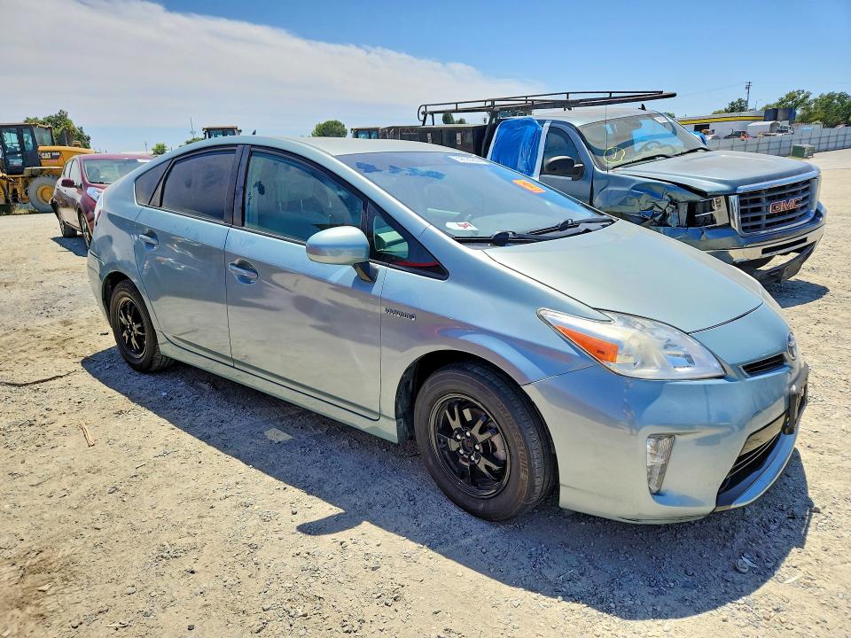 2015 Toyota Prius VIN JTDKN3DU6F1904348 COPART salvage auction — REAR END, Ca - Salvage Certificate, sold $475 on 2026-07-28 (photo 4)