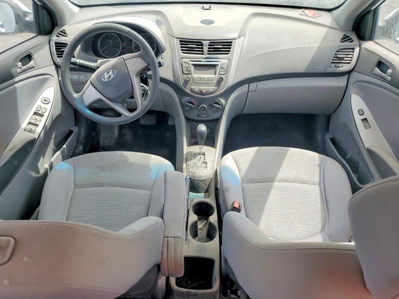 2017 Hyundai Accent VIN KMHCT4AE9HU200204 COPART salvage auction — VANDALISM, NV - CERTIFICATE OF TITLE, sold $450 on 2026-07-27 (photo 8)