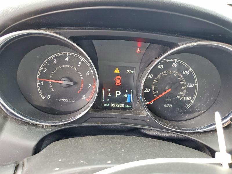 2016 Mitsubishi Outlander VIN JA4AR3AW9GZ041399 COPART salvage auction — FRONT END, Ny - Mv-907A Salvage Certificate, sold $2,150 on 2026-07-15 (photo 9)