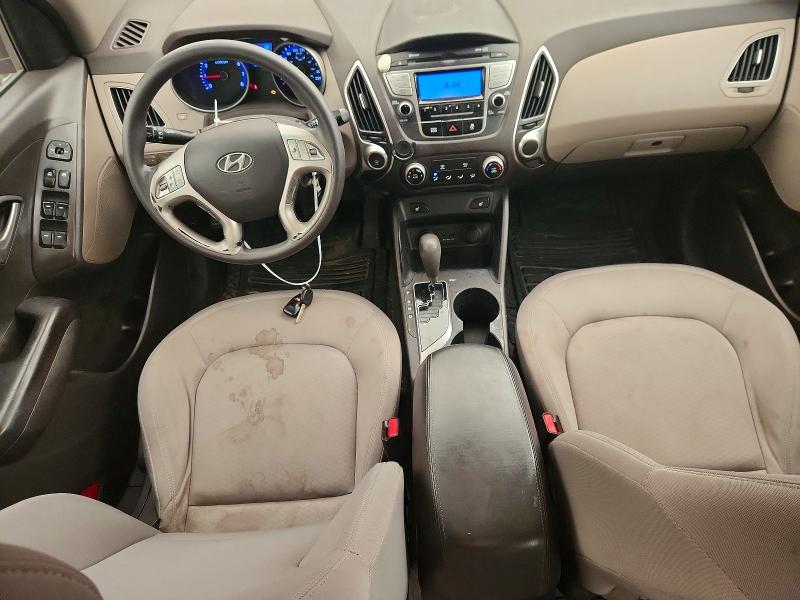 2013 Hyundai Tucson VIN KM8JTCAC7DU646152 COPART salvage auction — MECHANICAL, On - Permit No Brand - Unfit, sold $575 on 2026-07-28 (photo 8)