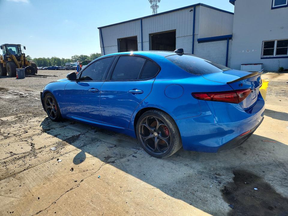 2019 Alfa romeo Giulia VIN ZARFAMBN5K7611956 COPART salvage auction — FRONT END, Wv - Certificate Of Title, sold $6,200 on 2026-08-17 (photo 2)