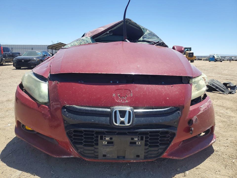 2011 Honda Cr-z VIN JHMZF1D60BS008874 COPART salvage auction — ROLLOVER, Ca - Salvage Certificate, sold $200 on 2026-07-20 (photo 5)