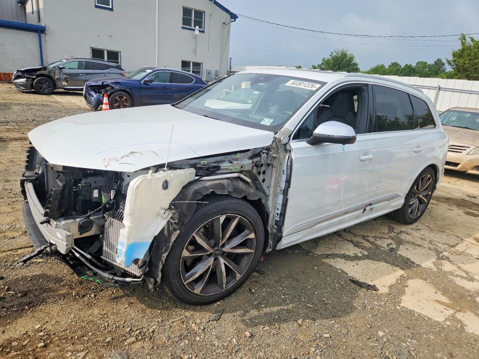 2022 Audi Sq7 VIN WA1VWBF72ND016196 COPART salvage auction — FRONT END, Nj - Cert Of Title-Salvage, sold $325 on 2026-07-27 (photo 1)