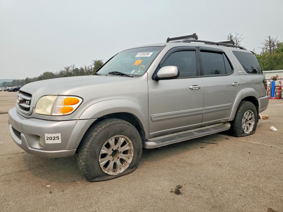 2003 Toyota Sequoia VIN 5TDBT48A13S168297 COPART salvage auction — MECHANICAL, NY - CERTIFICATE OF TITLE, sold $825 on 2026-07-22 (photo 1)
