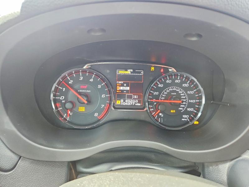2020 Subaru Wrx VIN JF1VA2E63L9810868 COPART salvage auction — NORMAL WEAR, Mt - Certificate Of Title (P), sold $3,600 on 2026-07-27 (photo 9)