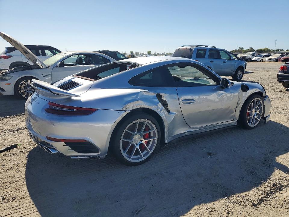 2017 Porsche 911 VIN WP0AD2A93HS166823 COPART salvage auction — FRONT END, Fl - Certificate Of Destruction (P), sold $24,900 on 2026-08-11 (photo 3)