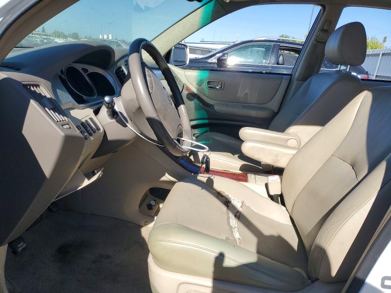 2005 Toyota Highlander VIN JTEDP21A250074345 COPART salvage auction — NORMAL WEAR, Ca - Dis/Dlr/Exp Only Clean Title, sold $600 on 2026-07-28 (photo 7)