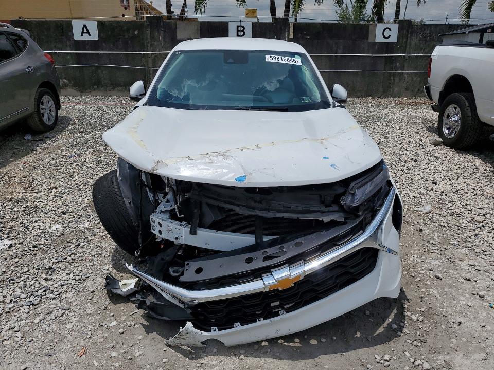 2024 Chevrolet Trax VIN KL77LFE20RC002391 COPART salvage auction — FRONT END, Pa - Certificate Of Salvage, sold $4,750 on 2026-07-24 (photo 5)