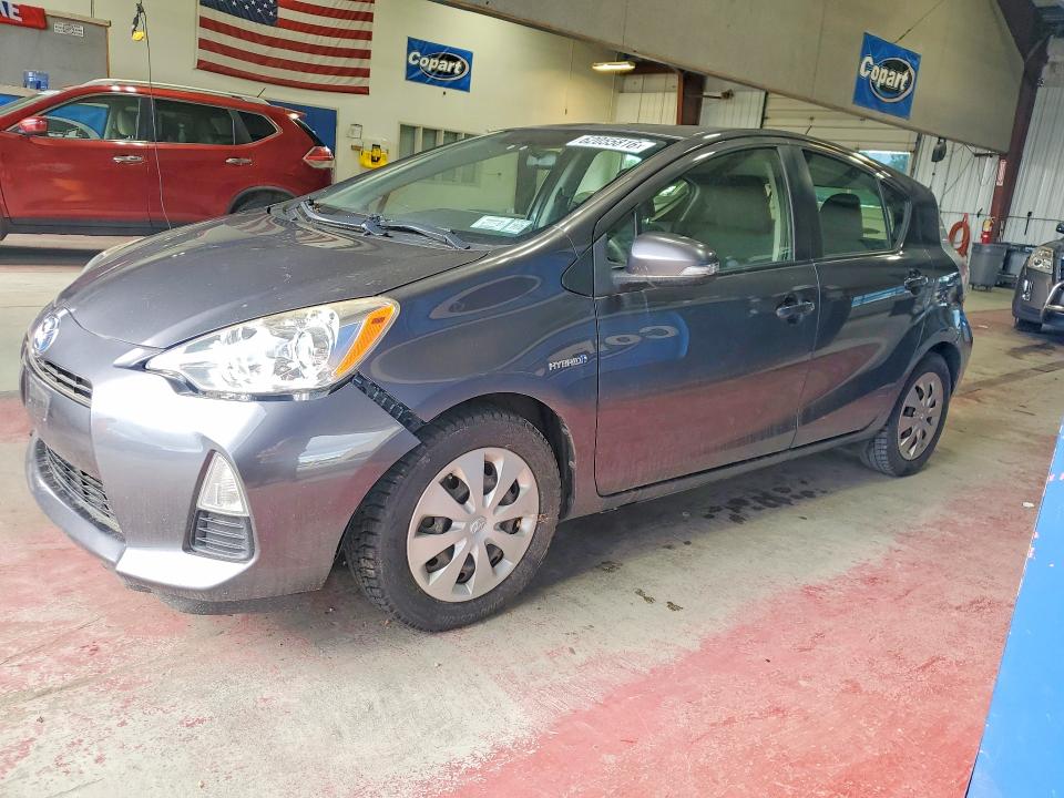 2014 Toyota Prius VIN JTDKDTB30E1575383 COPART salvage auction — FRONT END, NY - CERTIFICATE OF TITLE, sold $1,000 on 2026-07-27 (photo 1)