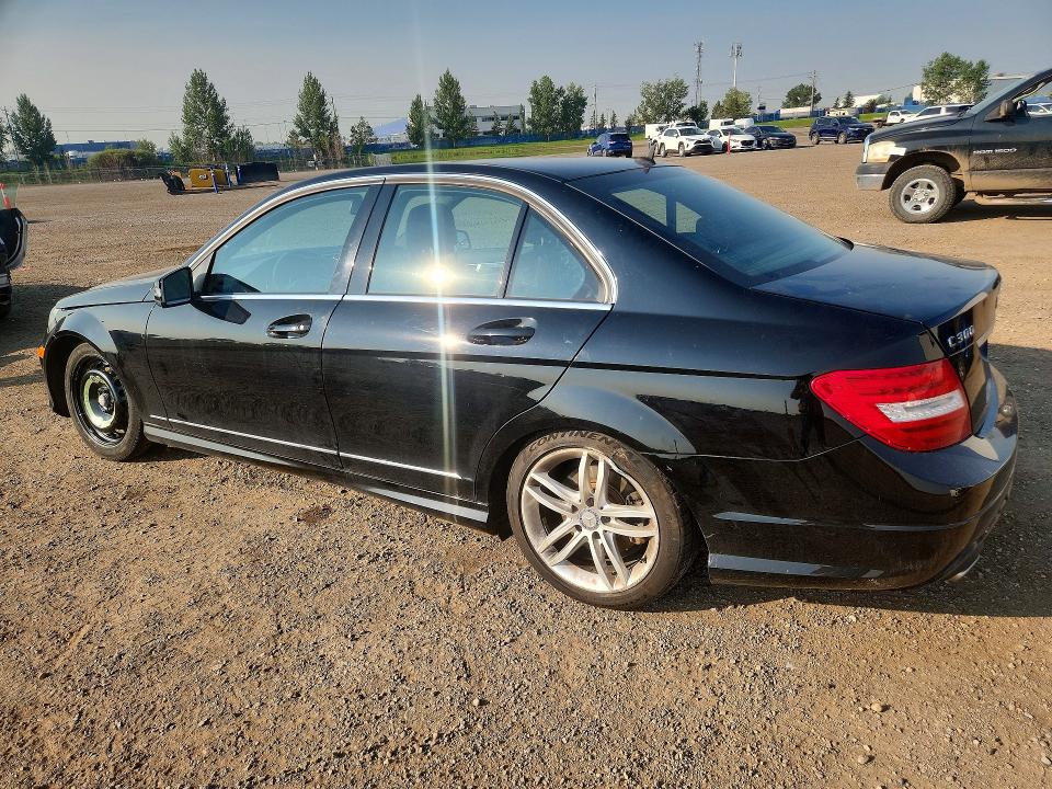2013 Mercedes-benz C-klasse VIN WDDGF8AB7DA842240 COPART salvage auction — FRONT END, Ab - Bos - Salvage, sold $1,250 on 2026-08-04 (photo 2)