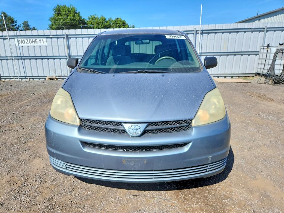 2004 Toyota Sienna VIN 5TDZA29C94S143870 COPART salvage auction — REAR END, On - Permit Salvage, sold $750 on 2026-07-28 (photo 5)