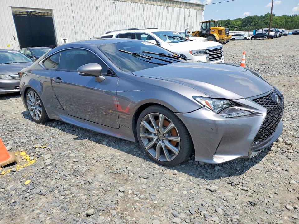 2016 Lexus Rc VIN JTHSM5BC1G5001848 COPART salvage auction — WATER/FLOOD, Fs - Salvage Title, sold $3,450 on 2026-09-09 (photo 4)