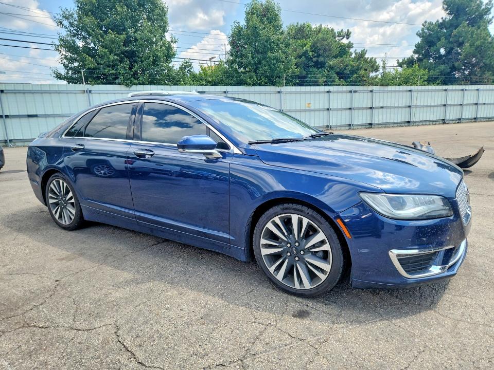 2017 Lincoln Mkz VIN 3LN6L5E92HR620278 COPART salvage auction — FRONT END, Oh - Cert Of Title-Salvage, sold $3,200 on 2026-07-31 (photo 4)