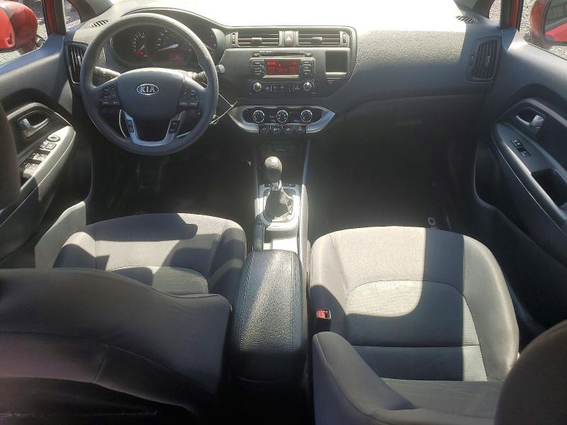 2012 Kia Rio VIN KNADM5A35C6735521 COPART salvage auction — PARTIAL REPAIR, ON - PERMIT NO BRAND - UNFIT, sold $225 on 2026-07-28 (photo 8)