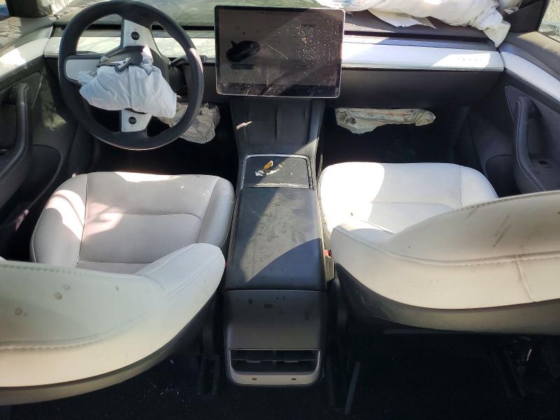 2022 Tesla Model 3 VIN 5YJ3E1EB6NF204745 COPART salvage auction — FRONT END, Ca - Salvage Certificate, sold $2,950 on 2026-07-31 (photo 8)