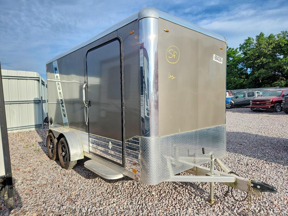 2023 Legend manufacturing Enclosed trailer VIN 5WMBE1425P1000416 COPART salvage auction — ROOF, WI - CERT OF TITLE-SALVAGE VEHICLE, sold $15 on 2026-07-27 (photo 4)
