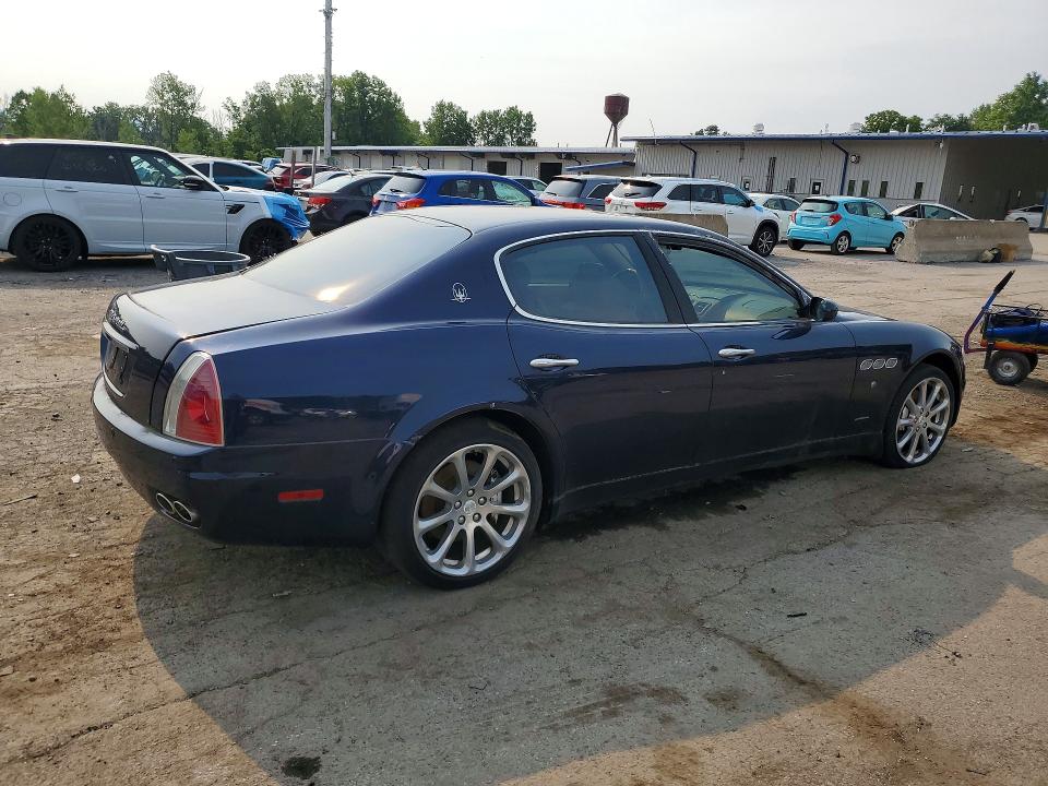 2007 Maserati Quattroporte VIN ZAMFE39A670029369 COPART salvage auction — MINOR DENT/SCRATCHES, Nj - Certificate Of Title (P), sold $875 on 2026-07-30 (photo 3)