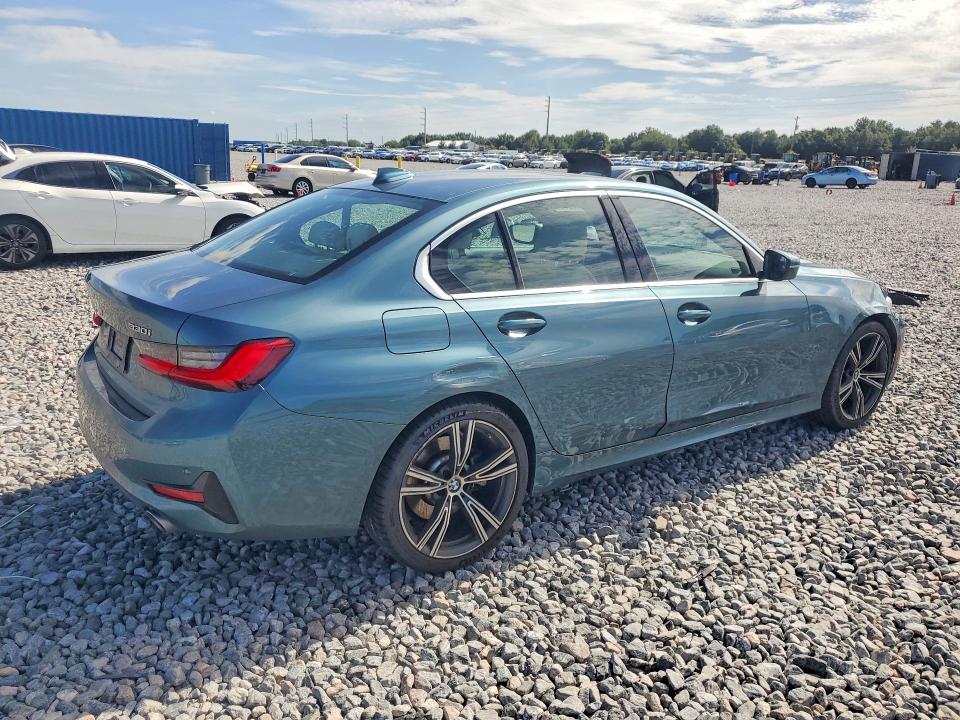 2021 BMW 3er VIN 3MW5R1J02M8B94944 COPART salvage auction — FRONT END, Fl - Cert Of Title Slvg Rebuildable, sold $350 on 2026-07-31 (photo 3)