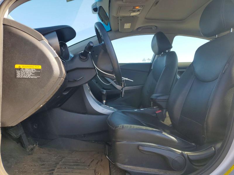 2012 Hyundai Elantra VIN KMHDH4AEXCU479595 COPART salvage auction — FRONT END, Ny - Mv-907A Salvage Certificate, sold $725 on 2026-07-20 (photo 7)