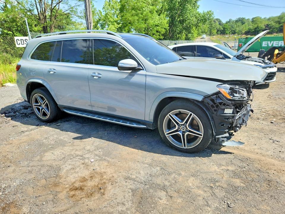 2025 Mercedes-benz Gls-klasse VIN 4JGFF5KE3SB338512 COPART salvage auction — FRONT END, Ny - Mv-907A Salvage Certificate, sold $35,000 on 2026-07-21 (photo 4)