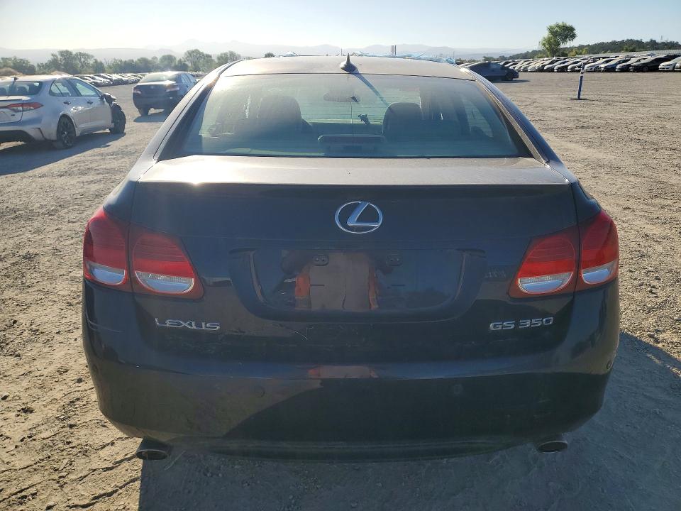 2007 Lexus Gs 350 VIN JTHBE96S370011588 COPART salvage auction — FRONT END, CA - DIS/DLR/EXP APP FOR DUP SALVAG, sold $50 on 2026-07-31 (photo 6)
