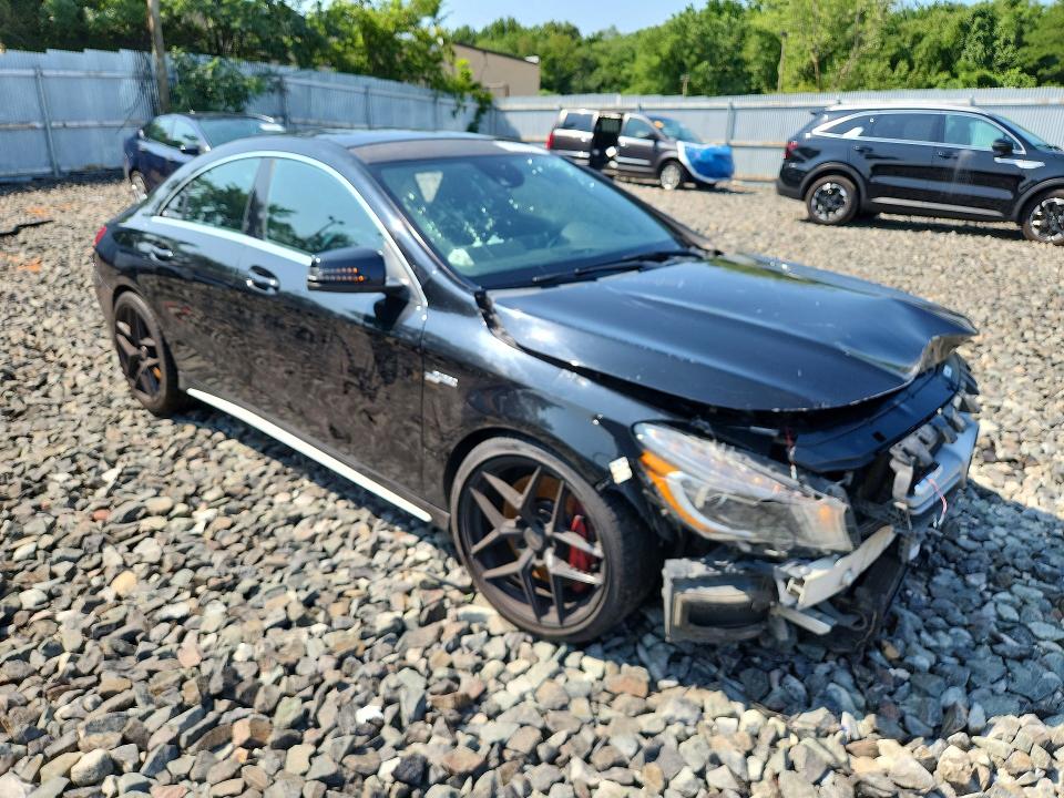 2014 Mercedes-benz Cla-klasse amg VIN WDDSJ5CB1EN082854 COPART salvage auction — FRONT END, Ny - Mv-907A Salvage Certificate, sold $1,500 on 2026-08-06 (photo 4)