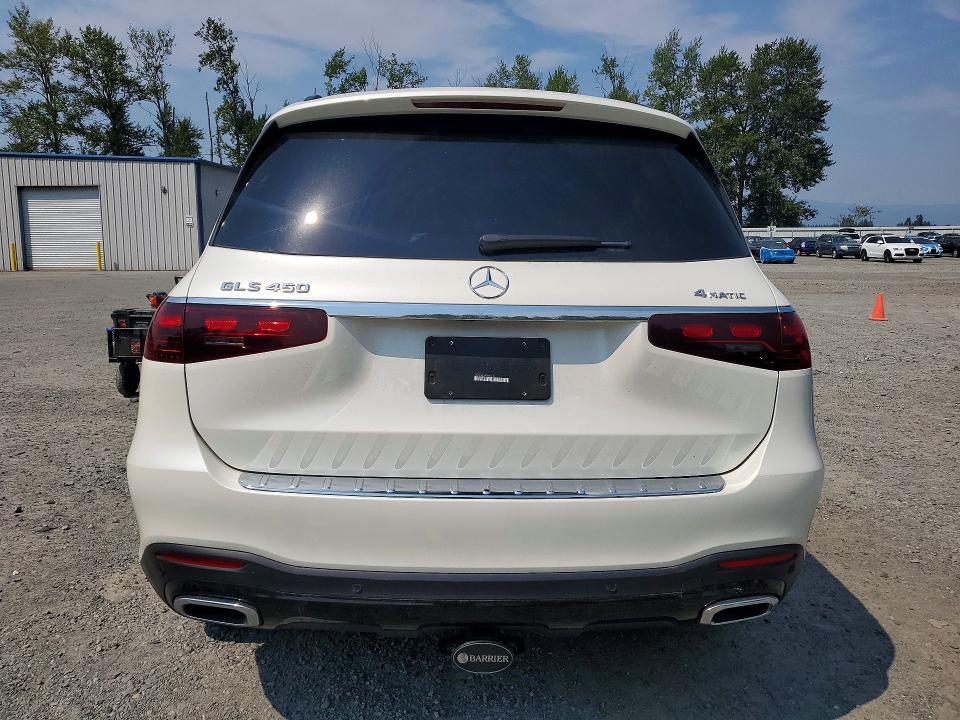 2024 Mercedes-benz Gls-klasse VIN 4JGFF5KEXRB124899 COPART salvage auction — FRONT END, Wa - Bill Of Sale, sold $38,250 on 2026-08-17 (photo 6)