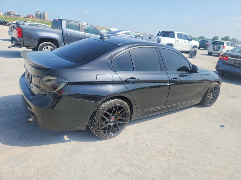 2014 BMW 3er VIN WBA3B9G5XENR90739 COPART salvage auction — WATER/FLOOD, La - Cert Of Title-Salvage Flood, sold $1,800 on 2026-08-12 (photo 3)