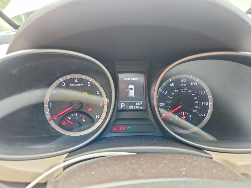 2015 Hyundai Santa fe VIN 5XYZU3LB0FG285456 COPART salvage auction — MECHANICAL, OH - CERTIFICATE OF TITLE, sold $90 on 2026-07-29 (photo 9)