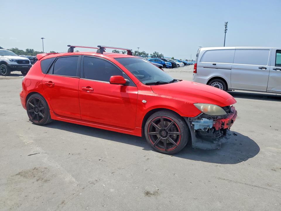 2008 Mazda VIN JM1BK34M681808831 COPART salvage auction — FRONT END, Fl - Cert Of Title Slvg Rebuildable, sold $15 on 2026-07-22 (photo 4)