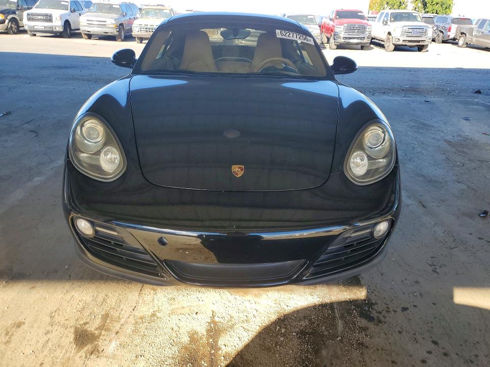 2009 Porsche Cayman VIN WP0AA29869U760168 COPART salvage auction — REAR END, Ca - Salvage Certificate, sold $10,300 on 2026-08-04 (photo 5)